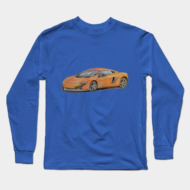 Automobile Long Sleeve T-Shirt by An.D.L.